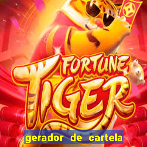 gerador de cartela de bingo